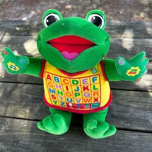 ❌SOLD❌LeapFrog Learning Pal Plush Frog Interactive ABCs Numbers Educational Toy
